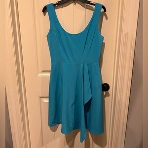 Belle by Badgley Mischka teal dress